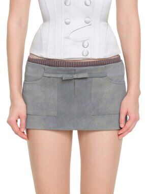 NWT Lsoul Grey Ron Skirt